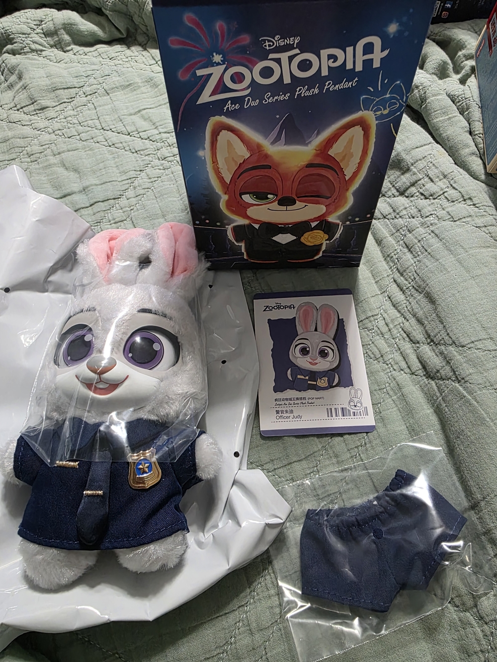 Pop Mart Zootopia Officer Judy Hopps Plush Toy